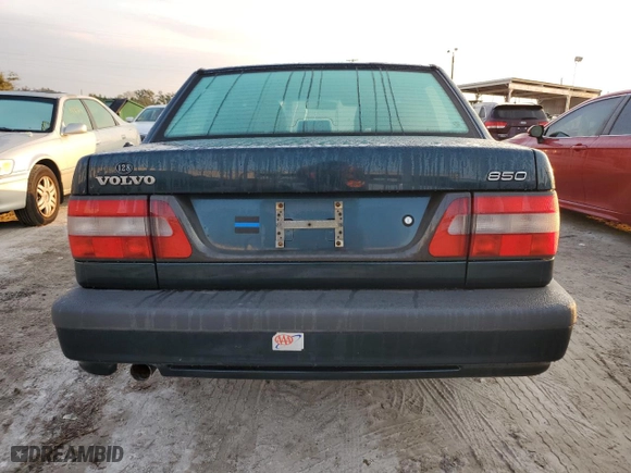 1996 Volvo 850 GT with VIN YV1LS5541T1333770, listed as a Copart auction lot 75917574 with NaN miles and Non Repairable. Bid and sale history available at carsss.com. Image 6.