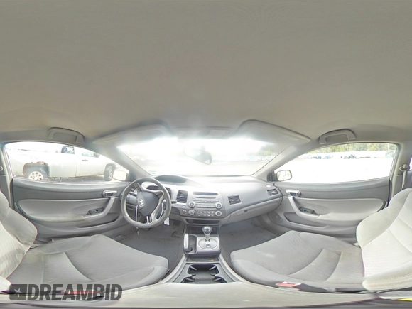 2009 Honda Civic Cpe LX with VIN 2HGFG12649H516658, listed as a Copart auction lot 72161734 with 163,953 mi miles and Salvage Title. Bid and sale history available at carsss.com. Image 12.