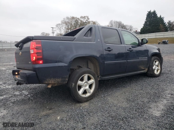 2008 Chevrolet Avalanche LS with VIN 3GNFK12328G138283, listed as a Copart auction lot 83543594 with 126,863 mi miles and Salvage Title. Bid and sale history available at carsss.com. Image 3.