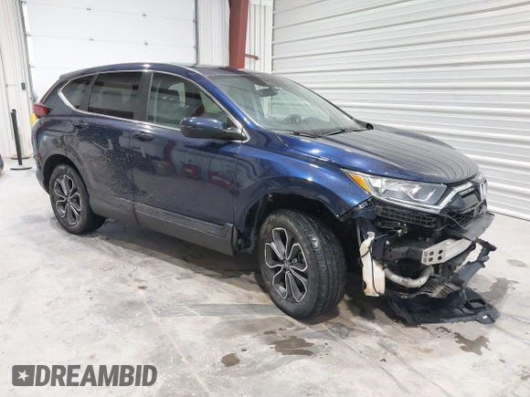 2020 Honda CR-V EX with VIN 2HKRW2H51LH672500, listed as a IAAI auction lot 41664510 with 70,644 mi miles. Bid and sale history available at carsss.com. Image 1.