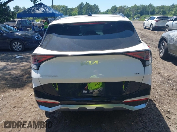 2025 Kia Sportage SX-Prestige with VIN 5XYK5CDF2SG301912, listed as a IAAI auction lot 42553193 with 1,816 mi miles and . Bid and sale history available at DreamBid. Image 17.