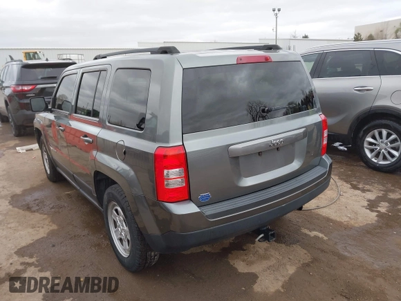 2012 Jeep Patriot Sport with VIN 1C4NJPBA4CD509247, listed as a IAAI auction lot 41843364 with 133,959 mi miles and . Bid and sale history available at DreamBid. Image 3.