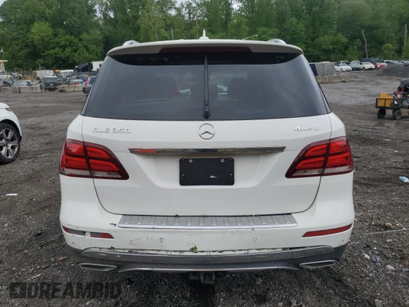 2018 Mercedes-Benz GLE 350 with VIN 4JGDA5HB9JB042069, listed as a Copart auction lot 56472845 with 106,500 mi miles and Clean Title. Bid and sale history available at DreamBid. Image 6.