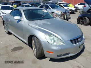 2004 Lexus SC 430 with VIN JTHFN48Y240051243, listed as a IAAI auction lot 42638957 with 195,849 mi miles and . Bid and sale history available at DreamBid. Image 1.