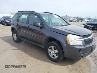 2008 Chevrolet Equinox LS with VIN 2CNDL13F786060189, listed as a IAAI auction lot 41828370 with 110,201 mi miles. Bid and sale history available at carsss.com. Image 1.