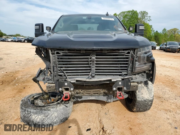 2020 Chevrolet Silverado 1500 LT Trail Boss with VIN 3GCPYFED4LG434363, listed as a Copart auction lot 52850415 with 60,184 mi miles and Salvage Title. Bid and sale history available at carsss.com. Image 5.