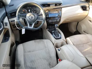 2017 Nissan Rogue SV with VIN 5N1AT2MV3HC744176, listed as a Copart auction lot 49169405 with 137,104 mi miles and Salvage Title. Bid and sale history available at carsss.com. Image 8.