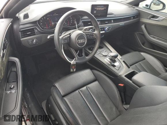 2019 Audi A5 Premium z VIN WAUSNAF53KA019395, wystawiony jako Copart lot #54145495 z przebiegiem 58 634 mil mil oraz Szkoda całkowita • Salvage title. Historia ofert i sprzedaży dostępna na DreamBid. Obrazek 8.