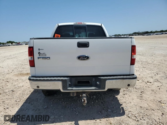 2004 Ford F-150 XLT with VIN 1FTRW12W04KD46105, listed as a Copart auction lot 51955395 with 2,465,985 mi miles and Salvage Title. Bid and sale history available at carsss.com. Image 6.