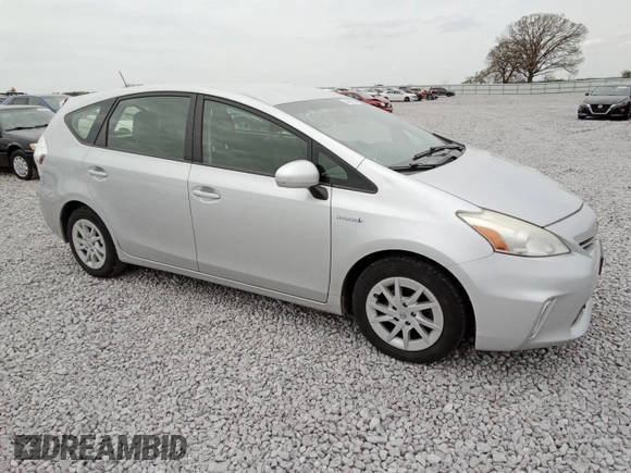 2013 Toyota Prius Two with VIN JTDZN3EU2D3236515, listed as a Copart auction lot 54956395 with 187,446 mi miles and Non Repairable. Bid and sale history available at carsss.com. Image 4.
