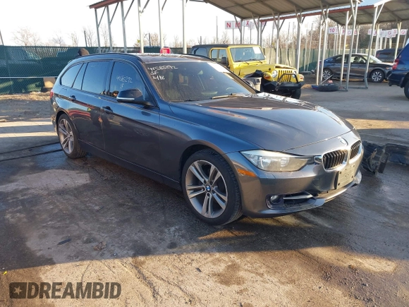 2014 BMW 3 Series 328i xDrive with VIN WBA3G7C5XEKN36150, listed as a IAAI auction lot 41585292 with 134,259 mi miles and . Bid and sale history available at carsss.com. Image 1.