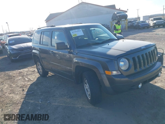 2015 Jeep Patriot Sport with VIN 1C4NJRBB1FD206631, listed as a IAAI auction lot 41703924 with 129,941 mi miles and . Bid and sale history available at carsss.com. Image 1.