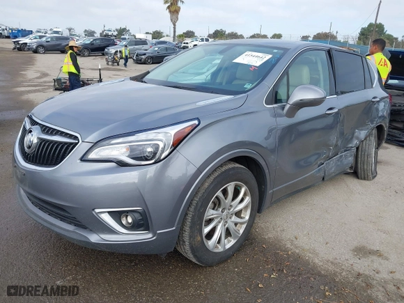 2020 Buick Envision Preferred with VIN LRBFXBSAXLD160003, listed as a IAAI auction lot 41544642 with 54,248 mi miles. Bid and sale history available at carsss.com. Image 17.