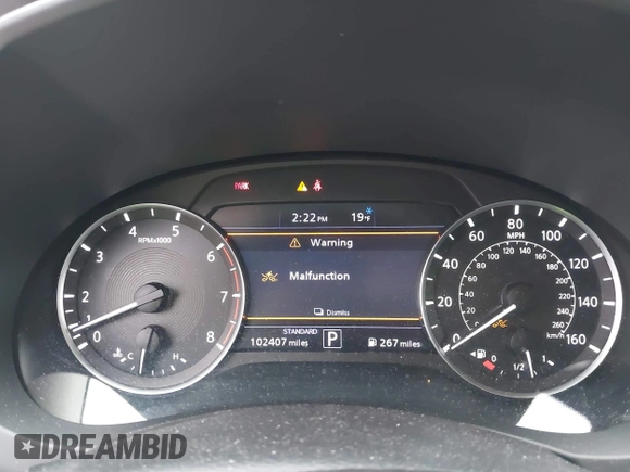 2019 Infiniti QX50 Essential z VIN 3PCAJ5M13KF136032, wystawiony jako IAAI lot #41391260 z przebiegiem 102 407 mil mil oraz . Historia ofert i sprzedaży dostępna na DreamBid. Obrazek 7.