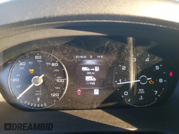 2023 Ram ProMaster Cargo with VIN 3C6LRVAG7PE585146, listed as a Copart auction lot 71391784 with 2,872 mi miles and Salvage Title. Bid and sale history available at DreamBid. Image 9.