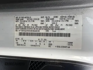 2016 Ford Transit with VIN 1FTBW2ZM3GKB44035, listed as a Copart auction lot 78950834 with 114,893 mi miles and Clean Title. Bid and sale history available at DreamBid. Image 10.