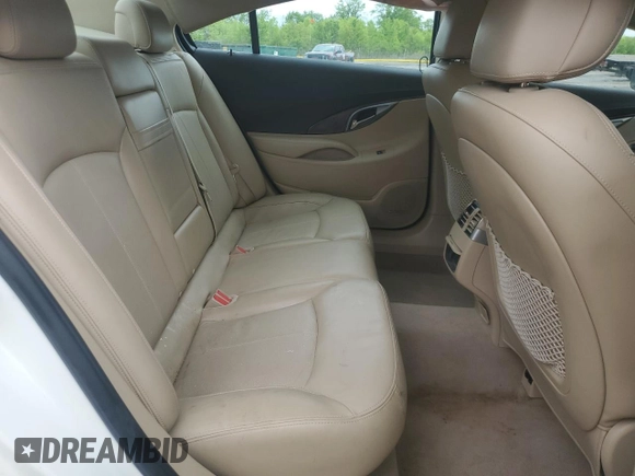 2011 Buick LaCrosse CXL with VIN 1G4GC5GD1BF205818, listed as a Copart auction lot 57972345 with 130,429 mi miles and Clean title. Bid and sale history available at DreamBid. Image 10.