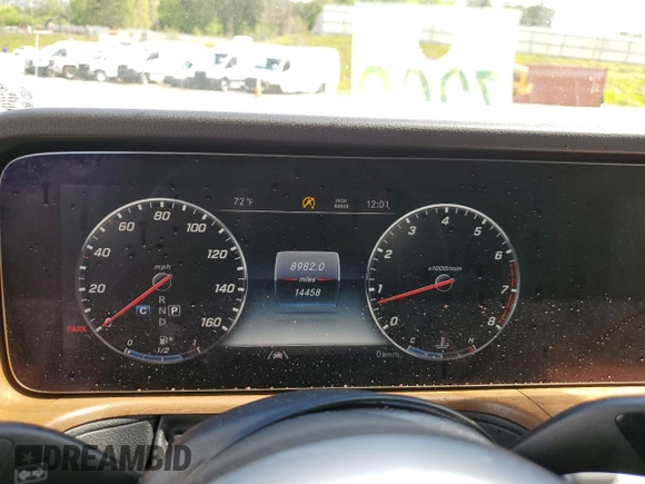 2021 Mercedes-Benz G 550 with VIN W1NYC6BJ8MX415172, listed as a Copart auction lot 50582624 with 14,458 mi miles and Salvage Title. Bid and sale history available at DreamBid. Image 9.