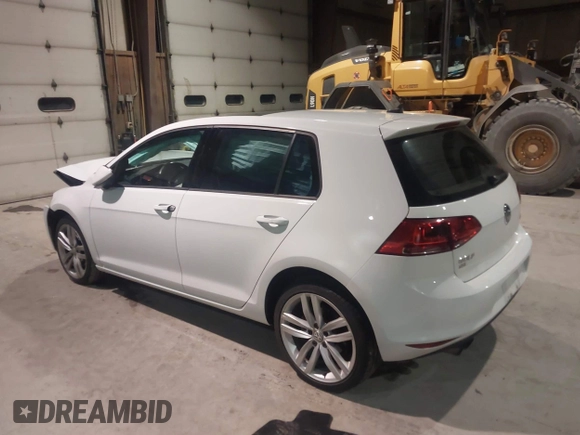 2017 Volkswagen Golf S with VIN 3VW217AU1HM040979, listed as a IAAI auction lot 41137497 with 37,400 mi miles and . Bid and sale history available at DreamBid. Image 3.