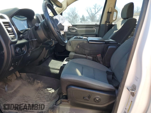 2020 Ram 1500 Big Horn с VIN 1C6SRFFT1LN332286, выставлен на аукционе Copart как лот 45962685 с пробегом 103 167 миль миль и Списание • Salvage title. История ставок и продаж доступна на DreamBid. Изображение 7.