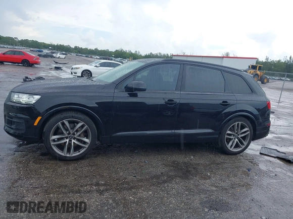 2018 Audi Q7 Prestige with VIN WA1VAAF73JD013763, listed as a IAAI auction lot 42461038 with 57,811 mi miles and . Bid and sale history available at DreamBid. Image 14.