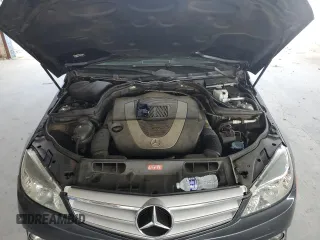 2009 Mercedes-Benz C 350 Sport with VIN WDDGF56XX9R043614, listed as a Copart auction lot 62166555 with 154,142 mi miles and Salvage title. Bid and sale history available at DreamBid. Image 11.