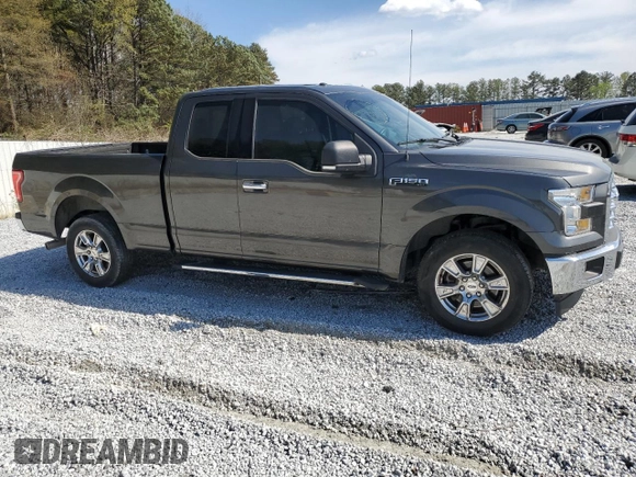 2015 Ford F-150 XL with VIN 1FTEX1CF9FFC52133, listed as a Copart auction lot 50219195 with 94,016 mi miles and Salvage Title. Bid and sale history available at carsss.com. Image 4.