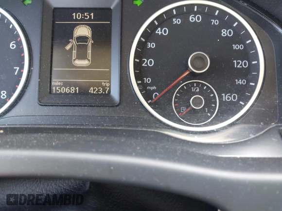 2012 Volkswagen Tiguan S with VIN WVGBV7AX0CW582922, listed as a IAAI auction lot 41906974 with 150,681 mi miles and . Bid and sale history available at DreamBid. Image 7.