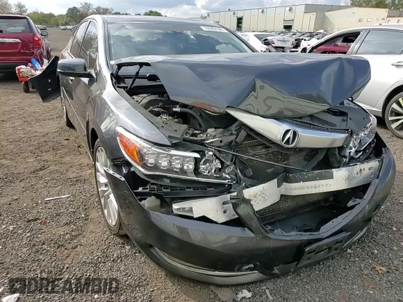 2014 Acura RLX Tech Pkg with VIN JH4KC1F54EC000323, listed as a Copart auction lot 72689144 with 0 mi miles and Salvage Title. Bid and sale history available at carsss.com. Image 10.