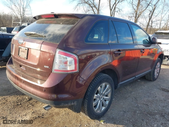 2009 Ford Edge SEL with VIN 2FMDK38CX9BA45384, listed as a IAAI auction lot 41227615 with 116,001 mi miles. Bid and sale history available at carsss.com. Image 4.
