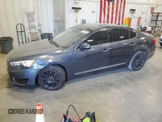 2014 Kia Cadenza Premium with VIN KNALN4D72E5156044, listed as a Copart auction lot 87613665 with 133,582 mi miles and Clean Title. Bid and sale history available at carsss.com. Image 1.