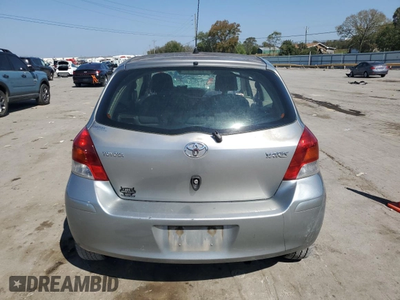 2011 Toyota Yaris with VIN JTDJT4K32B5325667, listed as a Copart auction lot 74665364 with 0 mi miles and Salvage Title. Bid and sale history available at carsss.com. Image 6.