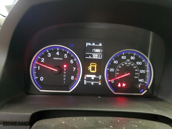 2007 Honda CR-V LX with VIN 5J6RE48377L017055, listed as a Copart auction lot 45809035 with 173,801 mi miles and Salvage Title. Bid and sale history available at carsss.com. Image 9.