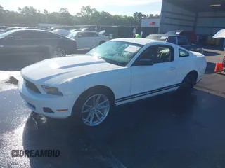 2010 Ford Mustang V6 with VIN 1ZVBP8AN5A5131407, listed as a IAAI auction lot 42168094 with 231,547 mi miles and . Bid and sale history available at DreamBid. Image 2.