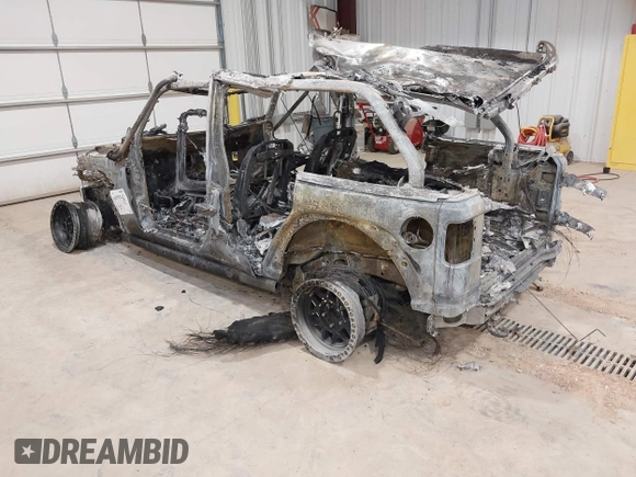 2021 Jeep Wrangler Unlimited Rubicon with VIN 1C4HJXFN7MW619113, listed as a IAAI auction lot 41879742 with Not provided miles and . Bid and sale history available at DreamBid. Image 3.