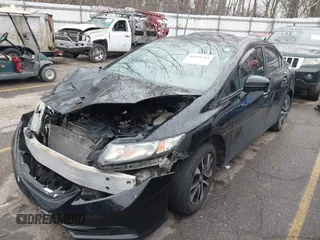 2015 Honda Civic EX with VIN 19XFB2F82FE005424, listed as a IAAI auction lot 40898381 with 189,558 mi miles and . Bid and sale history available at carsss.com. Image 17.