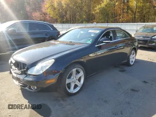 2007 Mercedes-Benz CLS-Class 5.5L with VIN WDDDJ72X37A080034, listed as a Copart auction lot 77105634 with 5,546 mi miles and Salvage Title. Bid and sale history available at carsss.com. Image 1.