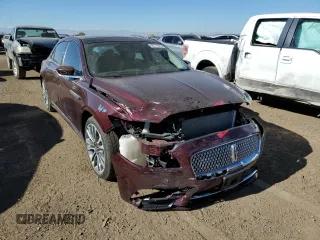 2017 Lincoln Continental Reserve with VIN 1LN6L9NC8H5618895, listed as a Copart auction lot 66710162 with 53,631 mi miles. Bid and sale history available at carsss.com. Image 1.