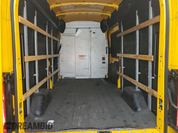 2023 Ford Transit Cargo with VIN 1FTBR1X8XPKA66862, listed as a Copart auction lot 56077795 with 41,556 mi miles and Salvage Title. Bid and sale history available at DreamBid. Image 10.