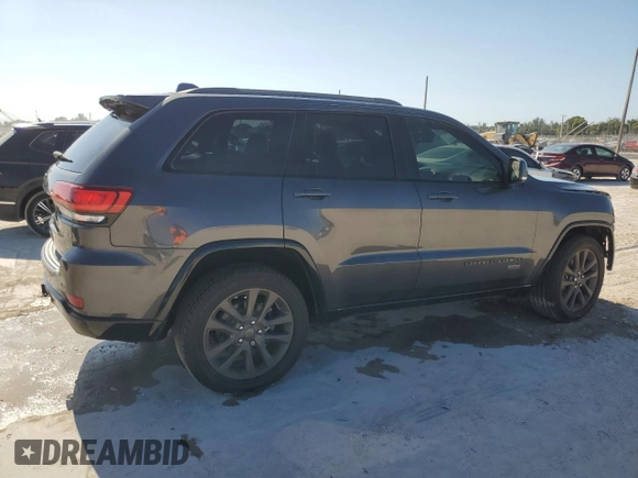 2016 Jeep Grand Cherokee Limited 75th Anniversary with VIN 1C4RJFBG7GC411146, listed as a Copart auction lot 53328675 with 110,439 mi miles and Salvage Title. Bid and sale history available at DreamBid. Image 3.