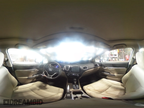 2015 Honda Civic EX with VIN 19XFB2F84FE219279, listed as a Copart auction lot 46020805 with 117,432 mi miles and Salvage Title. Bid and sale history available at carsss.com. Image 12.