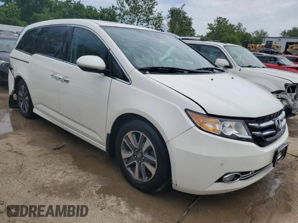 2015 Honda Odyssey Touring Elite с VIN 5FNRL5H98FB071942, выставлен на аукционе Copart как лот 57132464 с пробегом 148 015 миль миль и Списание • Salvage title. История ставок и продаж доступна на DreamBid. Изображение 4.