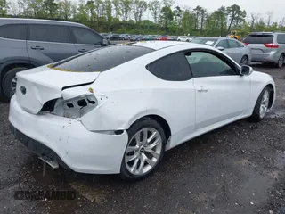 2016 Hyundai Genesis Coupe 3.8L Base with VIN KMHHT6KJXGU136900, listed as a IAAI auction lot 42203757 with 90,258 mi miles and . Bid and sale history available at DreamBid. Image 4.