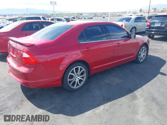 2012 Ford Fusion SE with VIN 3FAHP0HA6CR251630, listed as a IAAI auction lot 42171576 with 97,663 mi miles and . Bid and sale history available at carsss.com. Image 4.