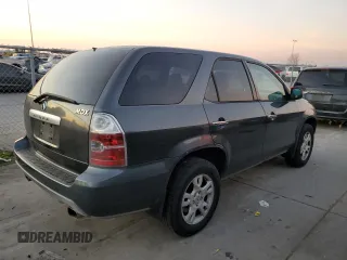 2006 Acura MDX with VIN 2HNYD18206H549358, listed as a Copart auction lot 83655044 with 174,087 mi miles and Salvage Title. Bid and sale history available at carsss.com. Image 3.