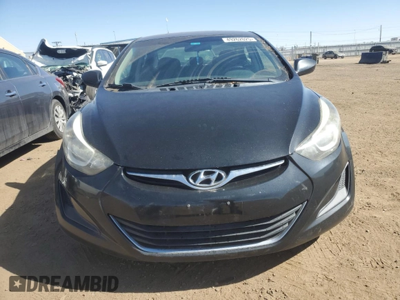 2016 Hyundai Elantra SE with VIN 5NPDH4AE2GH711918, listed as a Copart auction lot 49262025 with 158,651 mi miles and Clean title. Bid and sale history available at DreamBid. Image 5.
