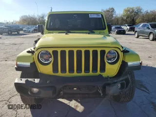 2023 Jeep Wrangler Sport with VIN 1C4HJXDN2PW562603, listed as a Copart auction lot 81111784 with 24,293 mi miles and Salvage Title. Bid and sale history available at DreamBid. Image 5.