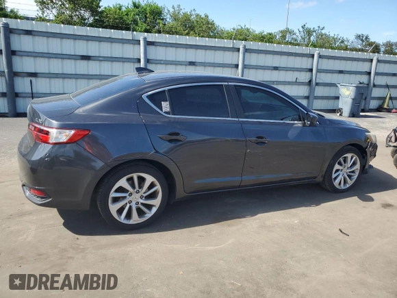 2016 Acura ILX with VIN 19UDE2F35GA020251, listed as a Copart auction lot 59303435 with 129,181 mi miles and Salvage title. Bid and sale history available at DreamBid. Image 3.