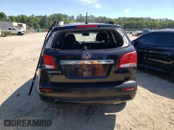 2011 Kia Sorento LX with VIN 5XYKT4A17BG169010, listed as a Copart auction lot 89168455 with Not Provided miles and Non Repairable. Bid and sale history available at DreamBid. Image 6.