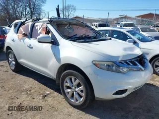 2014 Nissan Murano SV z VIN JN8AZ1MU0EW419178, wystawiony jako IAAI lot #41400093 z przebiegiem Nie podano mil oraz . Historia ofert i sprzedaży dostępna na DreamBid. Obrazek 1.